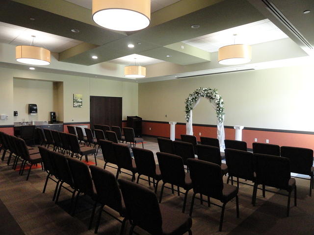 Wedding area.